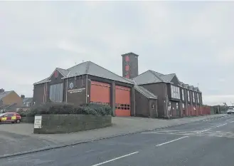  ??  ?? Seaham fire station.