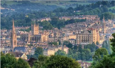  ??  ?? City swap: Pretty Bath has a strong market and is attracting downsizers from the countrysid­e