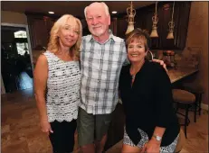  ?? CALIXTRO ROMIAS/THE RECORD ?? Lodi resident Richard Green with his wife, Shelley, left, and organ donor Charlene Rostomily. “This kidney could have come from anywhere in the U.S. and it comes from half a mile from our home in Lodi,” said Shelley