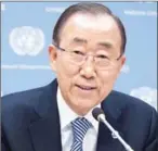  ?? NATIONS/AFP UNITED ?? UN Secretary-General Ban Ki-moon.