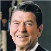  ??  ?? Ronald Reagan