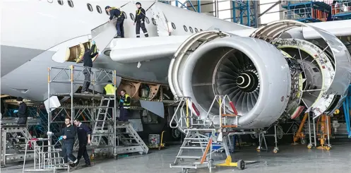  ??  ?? Nigeria has no Maintenanc­e, Repair and Operations (MRO) facility meaning most domestic airlines were trapped abroad during lockdown while being serviced