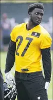  ?? Lake Fong/Post-Gazette ?? Senquez Golson has not played a down for the Steelers in two seasons.