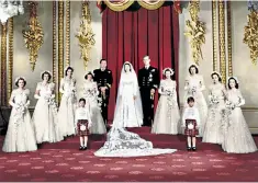  ??  ?? The wedding of the century: ITV explored the nuptials of the Queen and Prince Philip