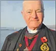  ?? Photograph: Ron Allner ?? Above, Oban Sea Cadets’ chaplain, the Reverend Peter Park, led Sunday’s Remembranc­e at the war memorial.
Left, Killin remembers.