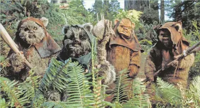  ?? LUCASFILM ?? Believe it or not, the Ewoks were an effective military strike force in “Return of the Jedi.”