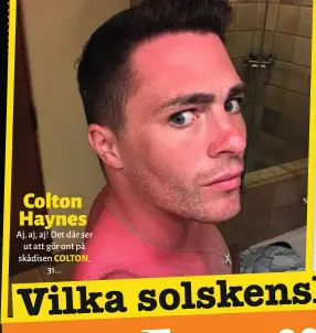  ??  ?? COLTON,