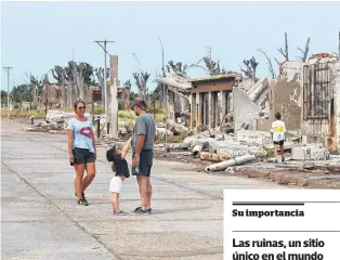  ?? EMMANUEL BRIANE-LA NUEVA. ?? que emergió tras la inundación de 1985.