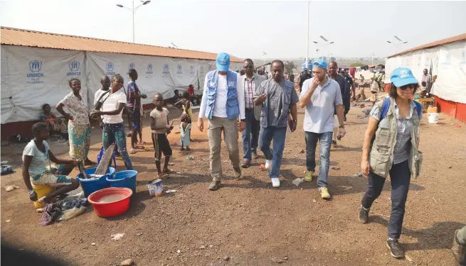  ?? CÂNDIDO MUTOMBO | EDIÇÕES NOVEMBRO | LUNDA-NORTE ?? Refugiados da RDC começam a ser transferid­os amanhã para o novo campo no Lóvua