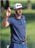  ?? GETTY IMAGES ?? After a six-stroke victory Sunday in the St. Jude Classic that included an eagle and three birdies, Dustin Johnson is back on top of the world golf rankings.