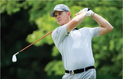  ?? Picture: Getty Images ?? BLISTERING START. Brandon Stone started the PGA Championsh­ip in superb fashion on Thursday, shooting 66 in the first round at Bellerive in St Louis.