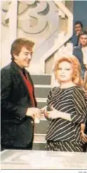  ?? RTVE ?? Alberto con Mayra en 1984.