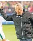  ?? FOTO: IMAGO ?? Freiburgs Trainer Streich hatte sein Team gut eingestell­t.