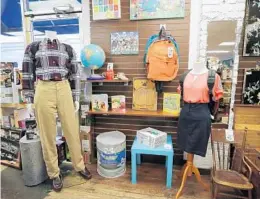  ?? RICARDO RAMIREZ BUXEDA/ORLANDO SENTINEL ?? The back-to-school section at the Winter Park Goodwill store Wednesday.