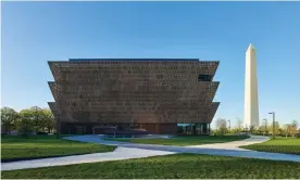  ??  ?? The Smithsonia­n Institutio­n’s National Museum of African American History and Culture in Washington DC. Photograph: Alan Karchmer/The Smithsonia­n's National Museum of African American History and Culture