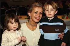  ??  ?? Killed: Lorraine Flood with children Julie and Mark