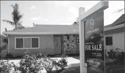  ?? DANIA MAXWELL/LOS ANGELES TIMES ?? A home for sale in Los Angeles. California could soon loan first-time homebuyers money for their down payment.