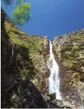  ??  ?? ABOVE Dungeon Ghyll Force’s 40-feet drop provides the setting for a dramatic rescue in the poem
The Idle Shepherd-Boys