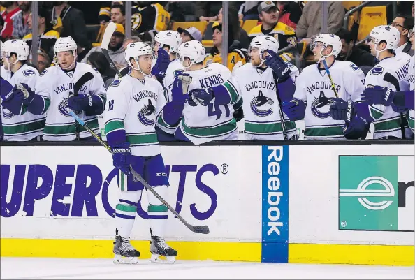  ?? — GETTY IMAGES FILES ?? Given his depth role last season, Canucks defenceman Ryan Stanton might find himself the odd man out in the logjam on the Vancouver blue-line.