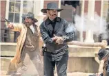  ??  ?? STICK TO GUNS: Denzel Washington stars in the western ‘The Magnificen­t Seven.’