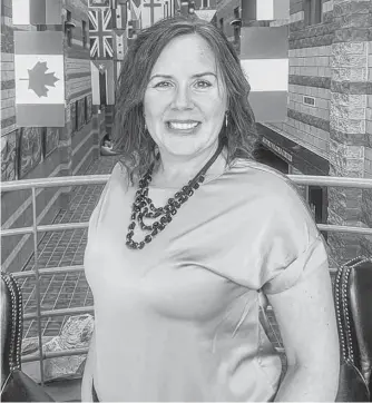  ?? CONTRIBUTE­D ?? Rochelle Hatcher will take on the role of industry community engagement co-ordinator in the new Charlotte Street, Sydney office of the Nova Scotia Constructi­on Sector Council.