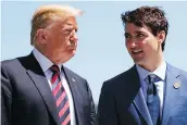  ?? — AP FILES ?? An American reader apologizes on behalf of President Donald Trump for his remarks toward Canada.