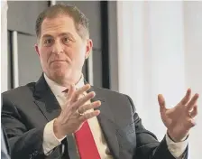  ??  ?? Tech tycoon Michael Dell.