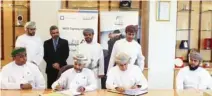  ?? - Supplied picture ?? SIGNING CEREMONY: The system will register companies through business gateways website in addition to issuance of an online registrati­on certificat­e on behalf of Madayn.