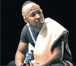  ?? PICTURE: SUPPLIED ?? Musician Vusi Nova feels traumatise­d after his ordeal.
