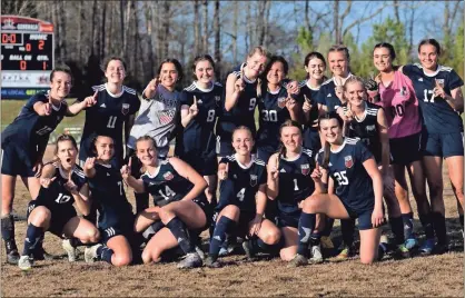  ?? Michelle Petteys, Heritage Snapshots ?? A thrilling 2-1 victory over Northwest Whitfield this past Thursday gave the Heritage Lady Generals their first region soccer championsh­ip since 2019.