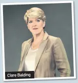 ??  ?? Clare Balding
