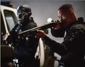  ??  ?? Le film Bright, proposé en Dolby Vision, est lancé sur Netflix ce vendredi.