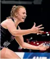  ??  ?? Sam Sinclair says the Silver Ferns must nail the critical moments in the final Constellat­ion Cup test on Saturday.