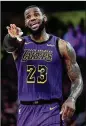  ?? HARRY HOW / GETTY IMAGES ?? LeBron James is among the NBA’s most regimented players when it comes to taking care of his body.