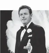  ??  ?? Black tie on a budget: Michael Simkins as Billy Flynn in Chicago