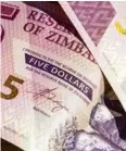  ??  ?? The RBZ has establishe­d an interbank market for foreign currency and introduced local currency
