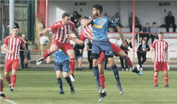  ??  ?? Changes to the non-league pyramid present new challenges to the likes of Seaham Red Star and Hebburn Town.