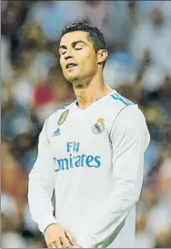  ?? FOTO: AP ?? Cristiano Ronaldo ha retornado tras su sanción