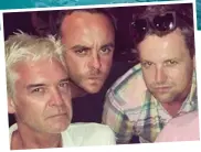  ??  ?? On holiday: Schofield, Ant and Dec