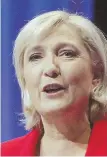  ??  ?? LE PEN