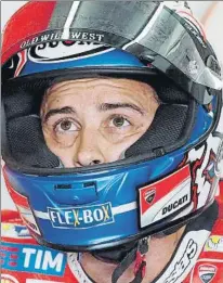  ?? FOTO: EFE ?? Dovizioso se ha ganado el respeto del motociclis­mo mundial