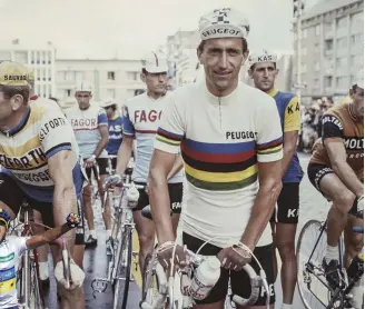  ??  ?? 1 – Tom Simpson 2 – Alberto Contador 3 – Marco Pantani 4 – Marianne Vos 5 – Jacques Anquetil