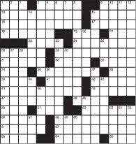  ??  ?? Puzzle by Brad Wilber and Samuel A. Donaldson 10/22/16