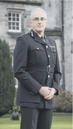  ??  ?? Chief Constable Phil Gormley continues to collect his £214,000-a-year salary despite being on leave since September