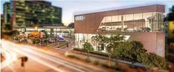  ?? Photo: Contribute­d ?? PRESTIGE PROPERTY: Dexus has purchased The Audi Centre Brisbane and The EuroMarque Complex at 586 Wickham St, Fortitude Valley for $91.2 million.