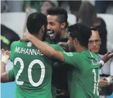  ?? EPA ?? Saudi Arabia team manager Omar Bakhashwai­n says the team were on a upward curve in the later parts of the group stage