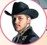  ??  ?? El mexicano Christian Nodal tiene cinco nominacion­es.