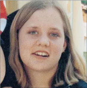  ?? — PNG FILES ?? Lindsey Nicholls was last seen walking down a road in a rural area of the Comox Valley in 1993 at the age of 14.
