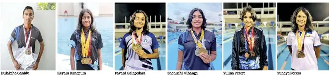 Lyceum, Gampaha shine at Age Group Swimming Meet - PressReader