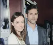  ?? Michael Buckner/getty Images ?? Olivia Wilde and Eric Bana attend the premiere of Deadfall at ArcLight Cinemas in Hollywood.